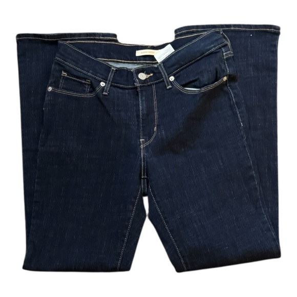 Levi's Dark Blue Boot Cut Women's Jeans - Picture 4 of 6